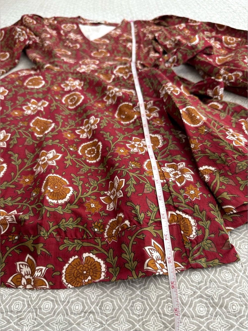 Mille Resort Wear Nan Wrap Mini Dress in Cinnabar New! Size S - Picture 12 of 14